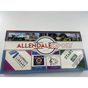 Allendaleology Monopoly Board Game Gift GVSU Family Night